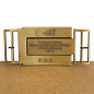 Boucle ceinturon GSE bronze