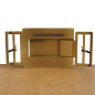 Boucle ceinturon St Louis bronze