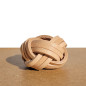 Bague de foulard tressée - 3 torons