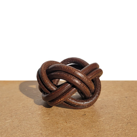 Bague de foulard tressée - 2 torons - CARRICK France