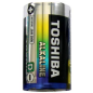 Piles R 20 (x 2) rondes -  Toshiba