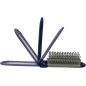 Brosse à cheveux pliante