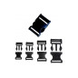 Attaches rapides (x 2)