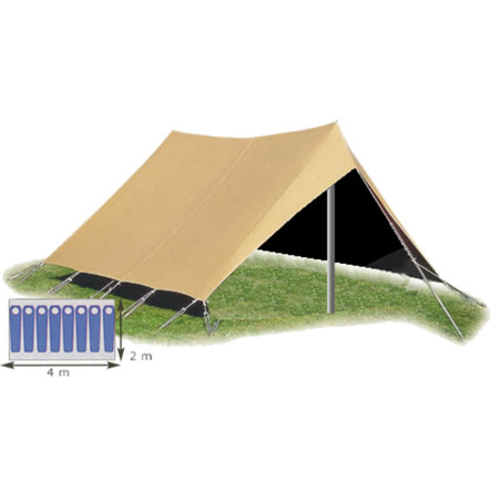 Double-toit - tente Patrouille - 8 places - CARRICK France