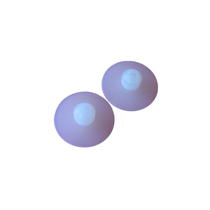 Embases plastique - lot de 2