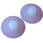 Embases plastique - lot de 2