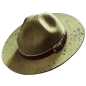 Chapeau 4 bosses kaki