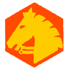Badge éclaireur GSE - cheval - CARRICK France