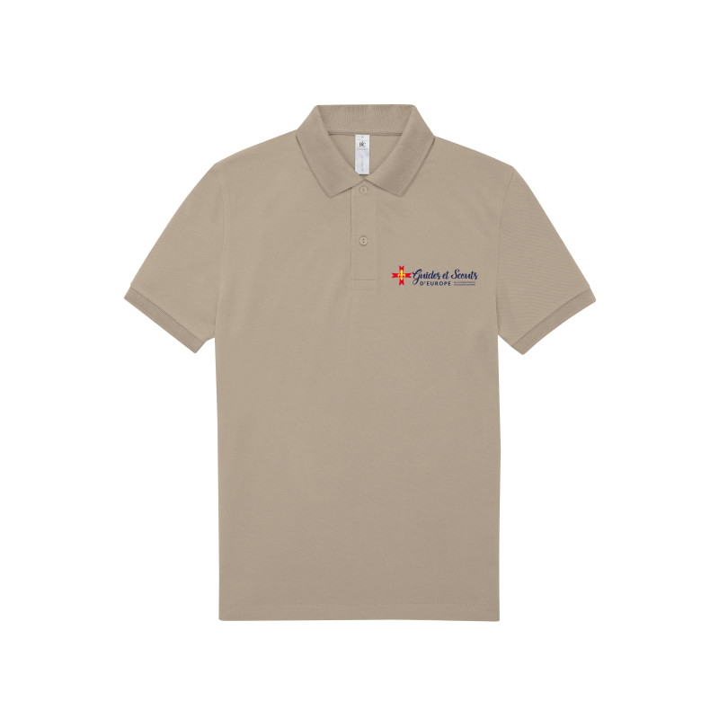 Polo beige "GSE" homme Polo beige "GSE" homme
