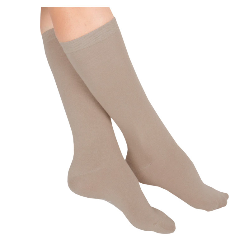 Chaussettes anti-tiques-beige