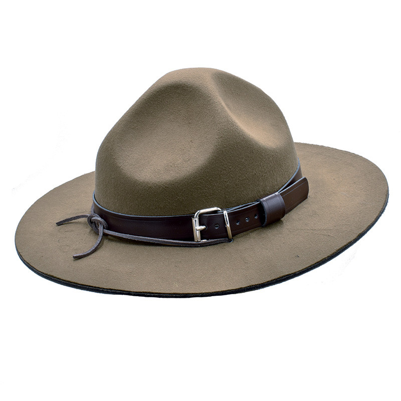 Chapeau 4 bosses kaki - pliable