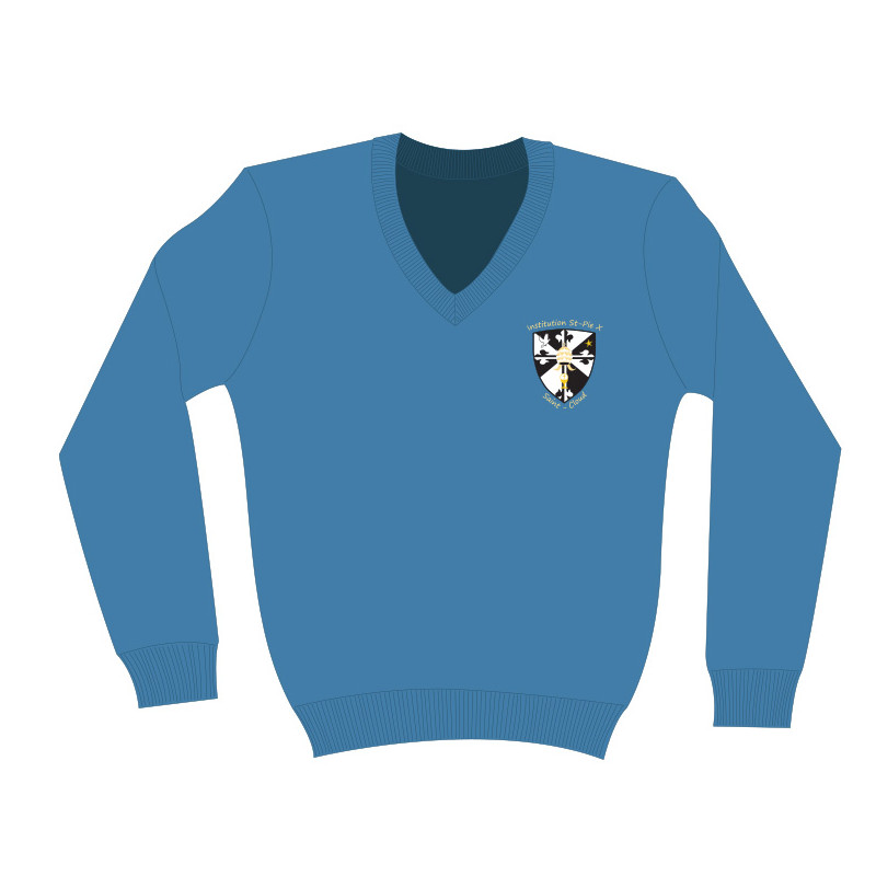 Pull brodé Saint Pie X Pull brodé Saint Pie X